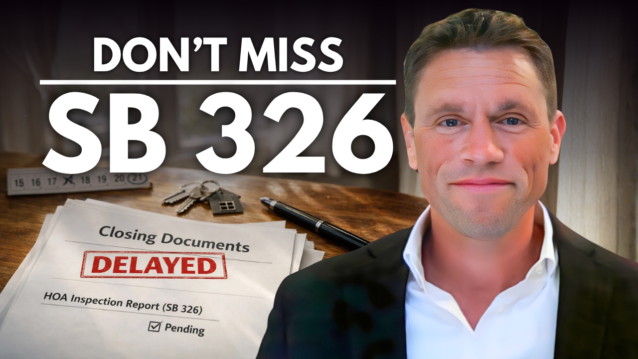 Understanding California Senate Bill 326 For Condo Owners and Sellers